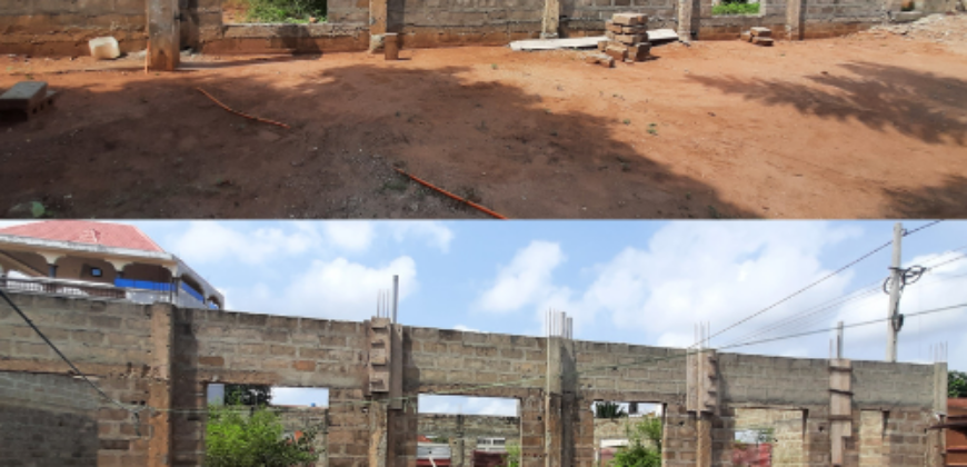 IMMEUBLE & TERRAIN STRATÉGIQUE À VENDRE 774 m2 avec TF – GODEMEY TOGOUDO